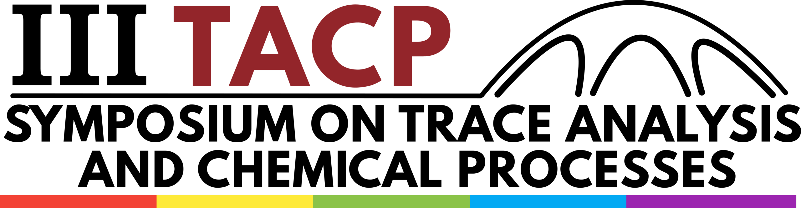 Logo of the third symposium on trace analysis and chemical processes